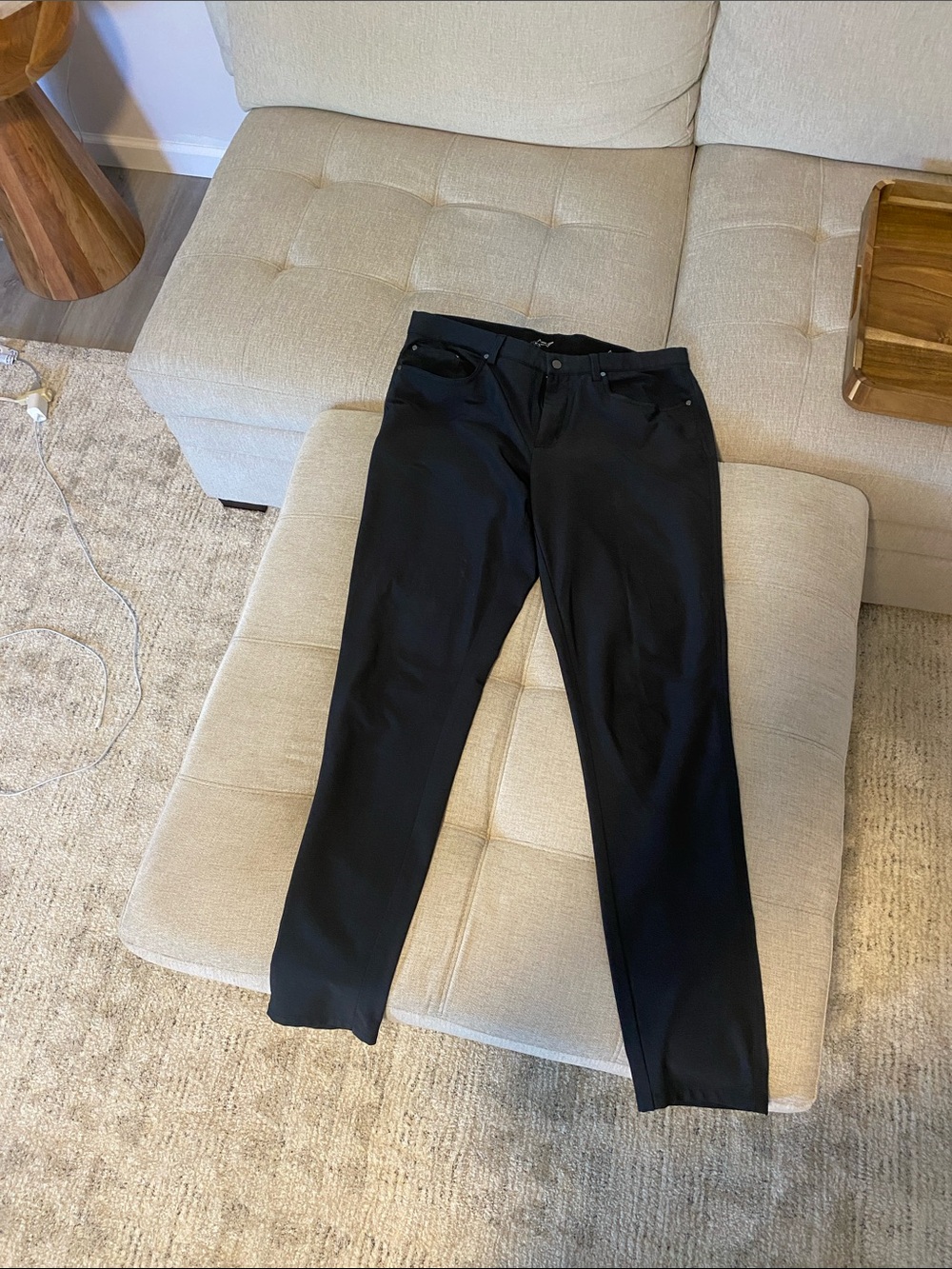 Greg Norman Collection Charcoal Men's Slim Pants